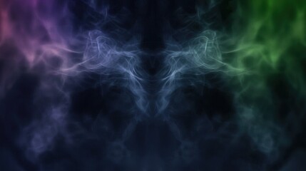 Colorful Smoke Abstract Background.