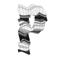 Stone Glyphs - Letter P