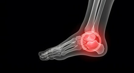 Ankle Pain X-Ray: Foot Bone Inflammation