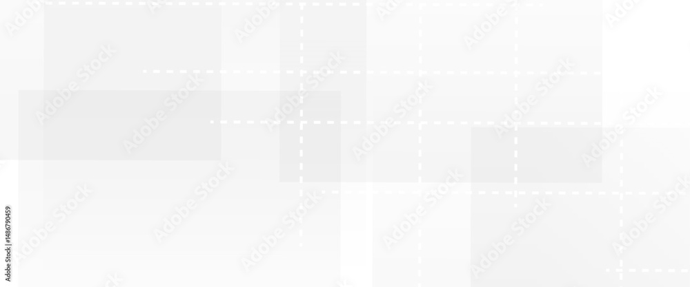 Poster vector abstract modern wide banner background, white vector gradient abstract background with shapes elements.