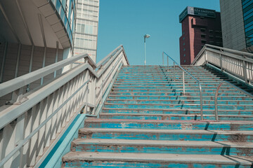 overpass in Osaka city