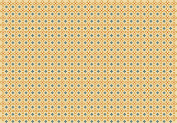 レトロな幾何学模様のシームレスなベクターパターン背景｜レトロ タイル 幾何学 模様 パターン