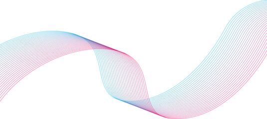 幾何学的で抽象的なグラデーションライン