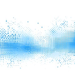 Naklejka premium Abstract blue halftone background design