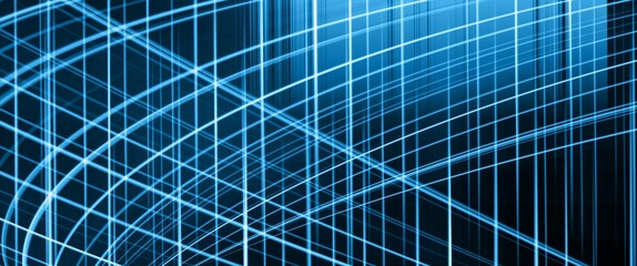 Obraz premium abstract blue and grey wave background with motion blur