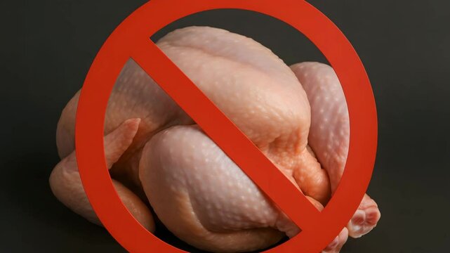 Proibi&ccedil;&atilde;o da carne de frango devido &agrave; gripe avi&aacute;ria no Brasil

