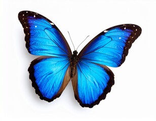 Fototapeta premium Whispers of Wings: The Butterfly's Dance A delicate journey through color, light, and nature's silent grace.