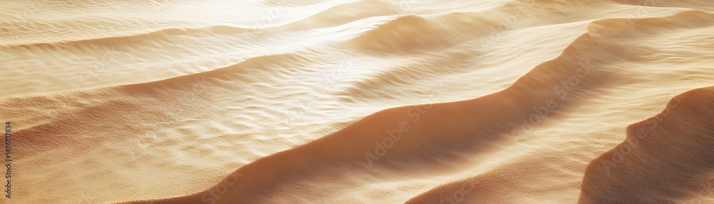 Poster beige textured surface with undulating patterns.