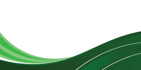 Abstract green wavy business background. abstract wave background