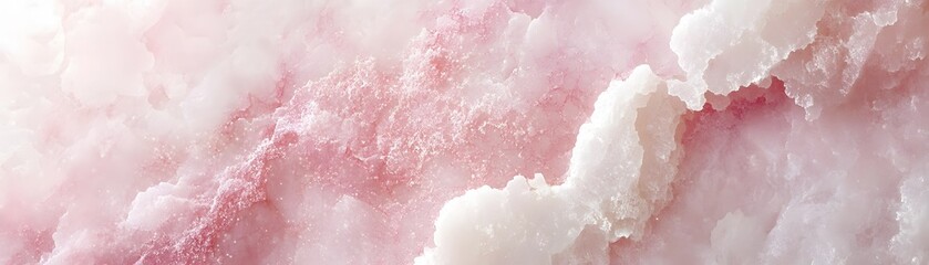 Fototapeta premium Delicate pink and white marble surface texture