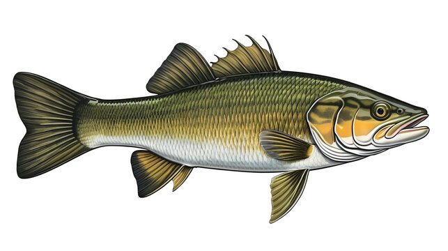 illustration of a bowfin