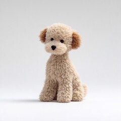 toy poodle with curly fur icon