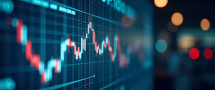Dynamic Market Data and Resilient Business Environments: Economic Recovery Insights in Professional Photo Stock Visuals