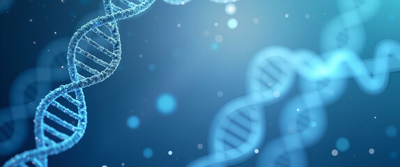 Expansive Minimalist Wallpaper Design: Gene Therapy Visualization with Advanced Digital Graphics for Biomedical Research and Clinical Innovation in Photo Stock