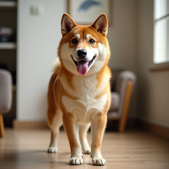 Shiba portrait