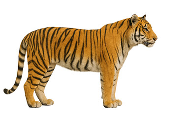 Obraz premium Rear view of a standing baboon