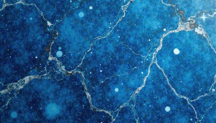 Obraz premium Close-up of a polished blue marble slab, showcasing its veining and texture , luxury, building material