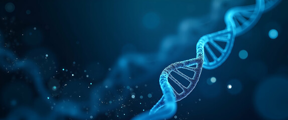 Minimalist Wallpaper Design: Expansive Space Showcasing Genomic Data Analysis with Advanced Digital Visualizations and Futuristic Lab Imagery for Precision Medicine Insights