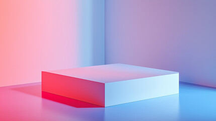 Gradient-lit abstract backdrop evoking a serene and imaginative ambiance.