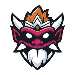 Monster faces with expressive eyes and chaotic styles in edgy cartoon vector illustration ideal for horror themed branding and creature icons