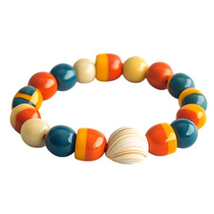 Trendy Bracelet with a Striking Arrangement Isolated on Transparent Background