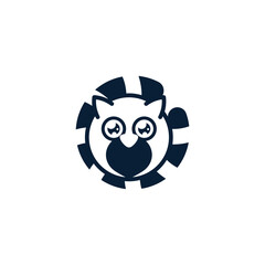 Lemur logo template