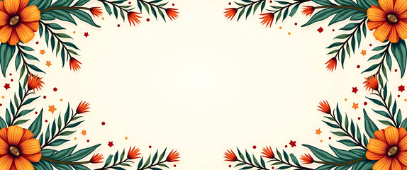 Premium High-Resolution Festa Junina Festival Background Design: Artistic Cultural Motifs & Vibrant Elements for Modern Event Settings - Perfect for Photo Stock Use with Left Space