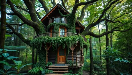 old house in the woods