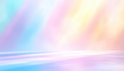 Prismatic mist with ambient tones