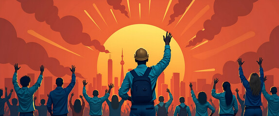 Empowering Labour Day: Bold Worker Activism & Cultural Advocacy in Premium Stock Imagery for Transformative Storytelling