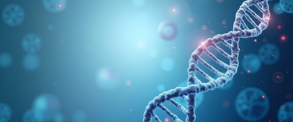 Minimalist Wallpaper Design: Expansive Empty Space Showcasing Gene Therapy Innovations with Digital Visualizations of Molecular Interventions for Biomedical Research and Personalized Medicine
