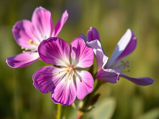 Fototapeta premium purple flower of a flower