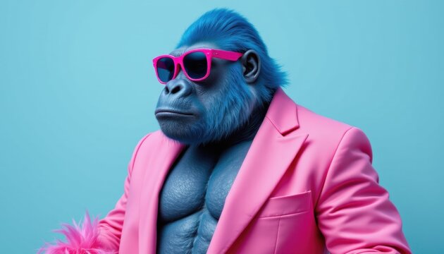 ピンクゴリラ」の写真素材 | 3,573件の無料イラスト画像 | Adobe Stock