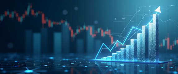 Visual Presentation of Corporate Investment Trends: Capital Allocation Strategies, Market Analysis, and Growth Drivers Impacting Business Expansion in Photo Stock Concept