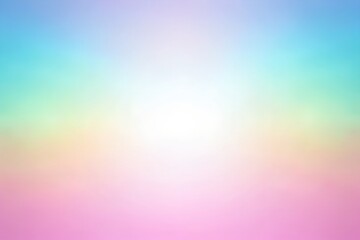 Dreamy pastel rainbow gradient background with soft blended colors for decoration