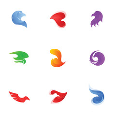 Eagle logo design template