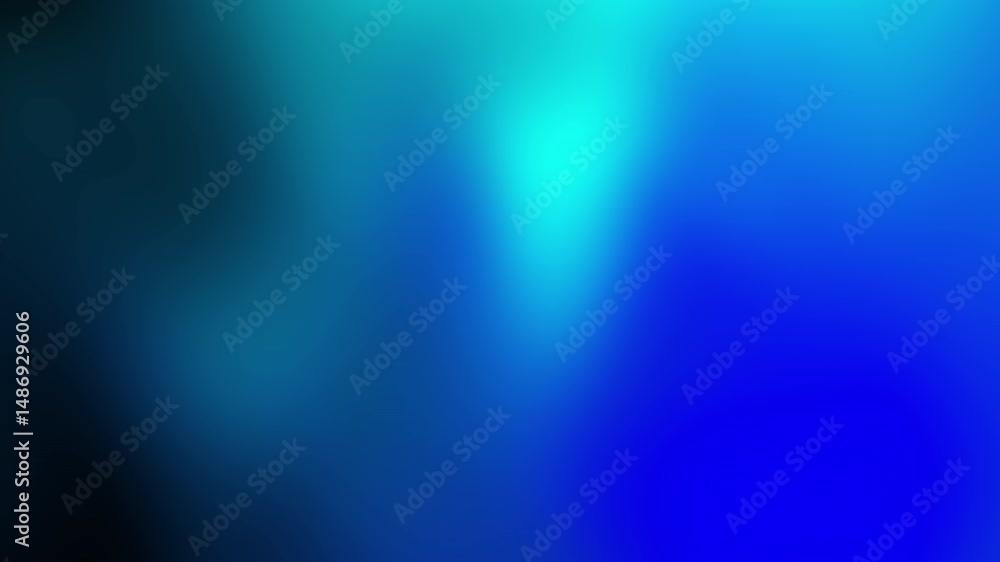 Poster a smooth gradient abstract background blending shades of blue and cyan, abstract texture gradient mo