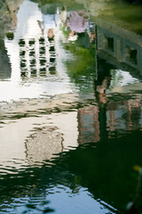 Partial architecture of Chinese classical gardens