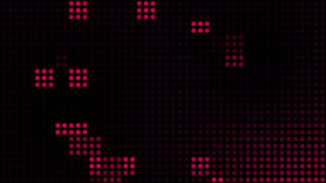 abstract digital background dot block randomly motion