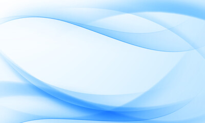 Modern blue wave background design, vector illustration
