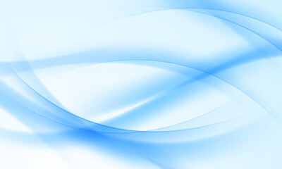 Modern blue wave background design, vector illustration