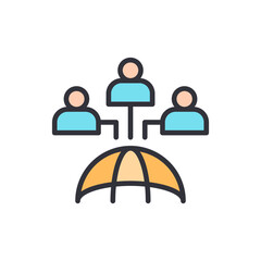 Global Network Protection And Connectivity Among Individuals Represented