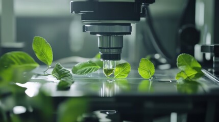 Microscopic Plant Research: Exploring the secrets of nature's tiny wonders through advanced technology