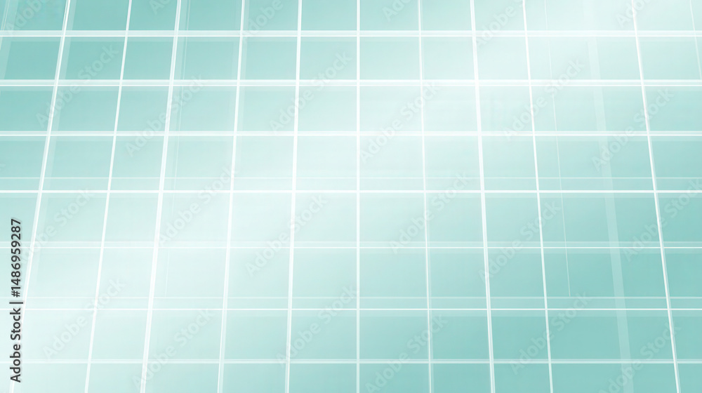 Poster soft blue grid pattern on subtle background for modern designs and creative projects