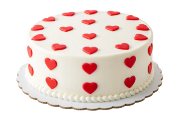 heart shaped cake