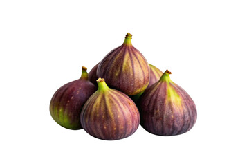 Obraz premium figs isolated on white background