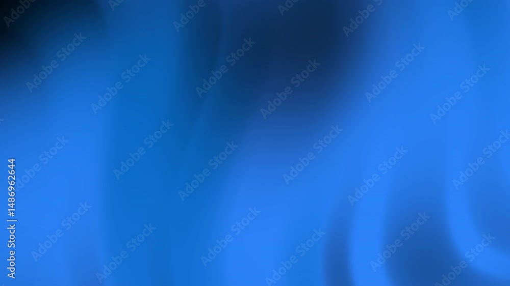 Poster soft blue gradients blend smoothly into black, creating a modern and calming abstract background, ab