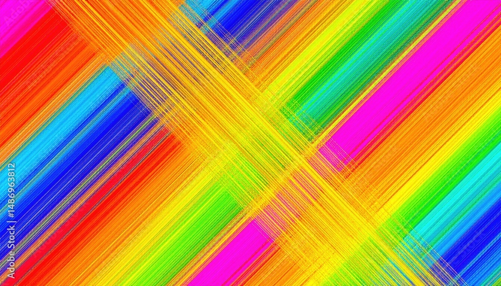 Poster abstract colorful diagonal pattern