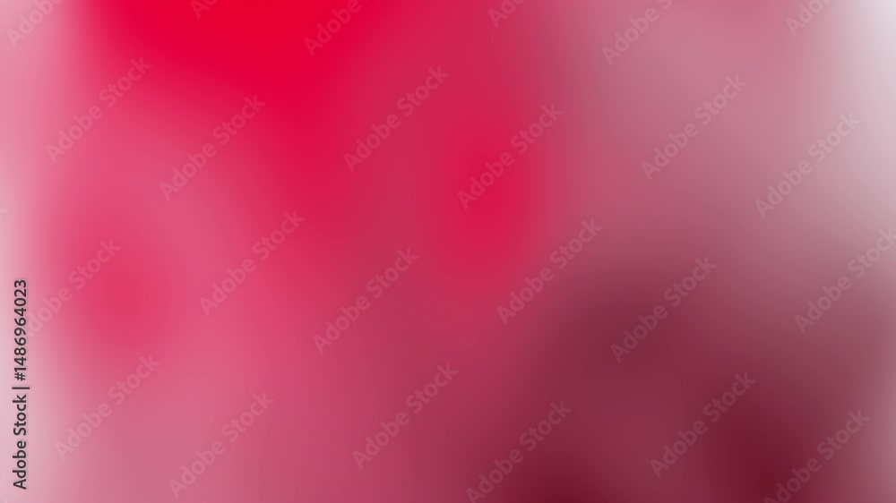 Poster A soft, abstract pink and red gradient creates a soothing background with smooth color transitions, Abstract texture Gradient motion Background animation.