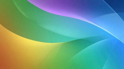 Colorful abstract design with flowing lines.